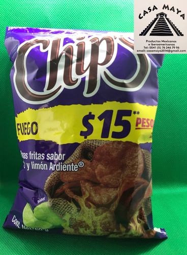 Chips Fuego 60gr "Barcel"
