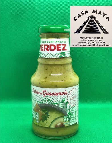 Salsa de Guacamole "Herdez" botella 445g,