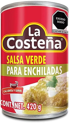 Salsa para Enchiladas Verdes "Costeña" 420g