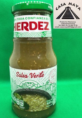 Salsa verde "Herdez" flasche 453g,