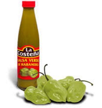 Salsa habanero grün "Costeña" , flasche 145ml